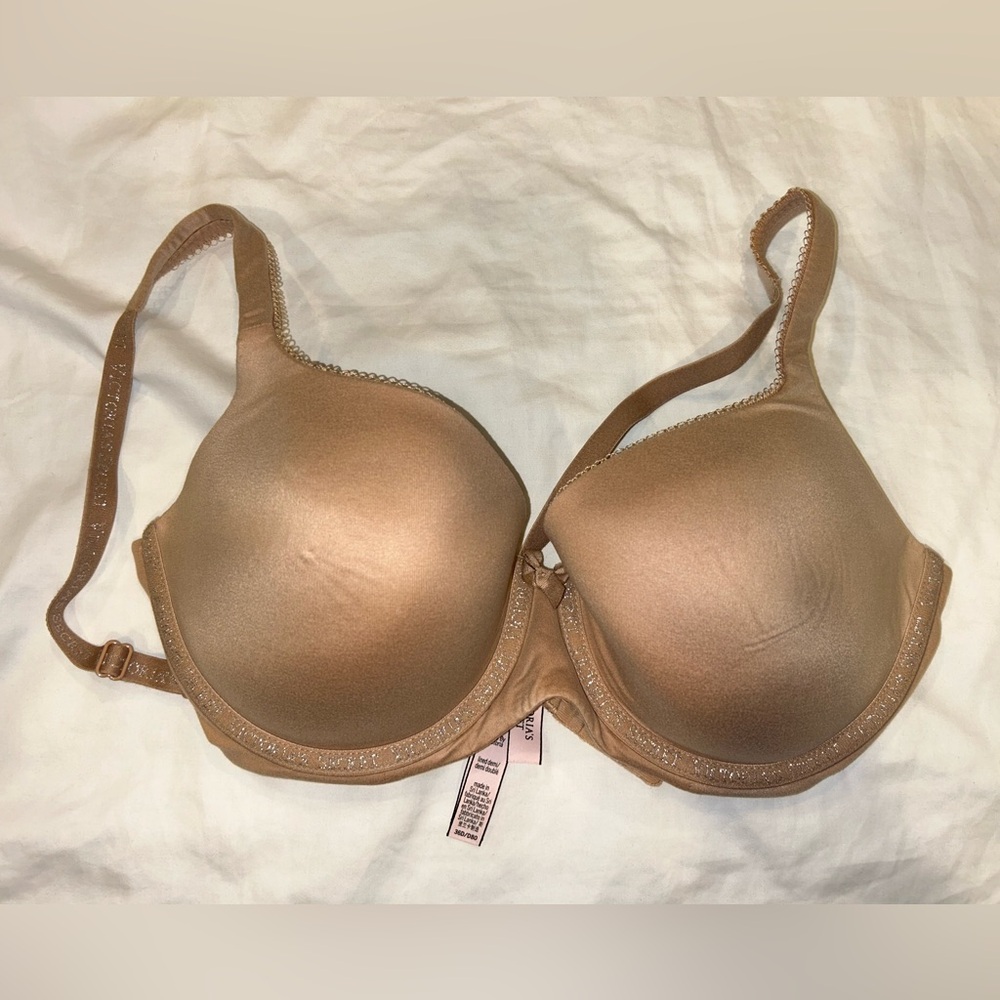 Body by Victoria lined Demi bra in tan